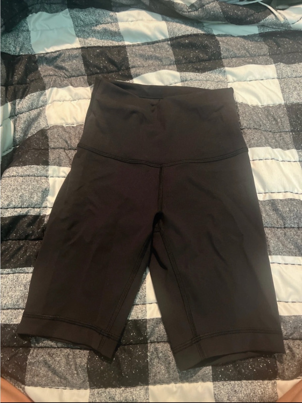 lululemon Black High-Rise Bike Shorts